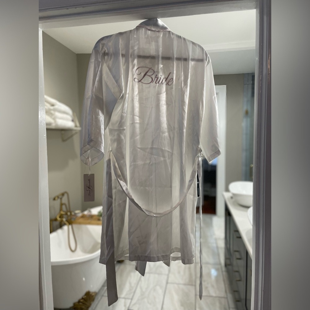 Brand new with tags! 3 piece bridal robe set
